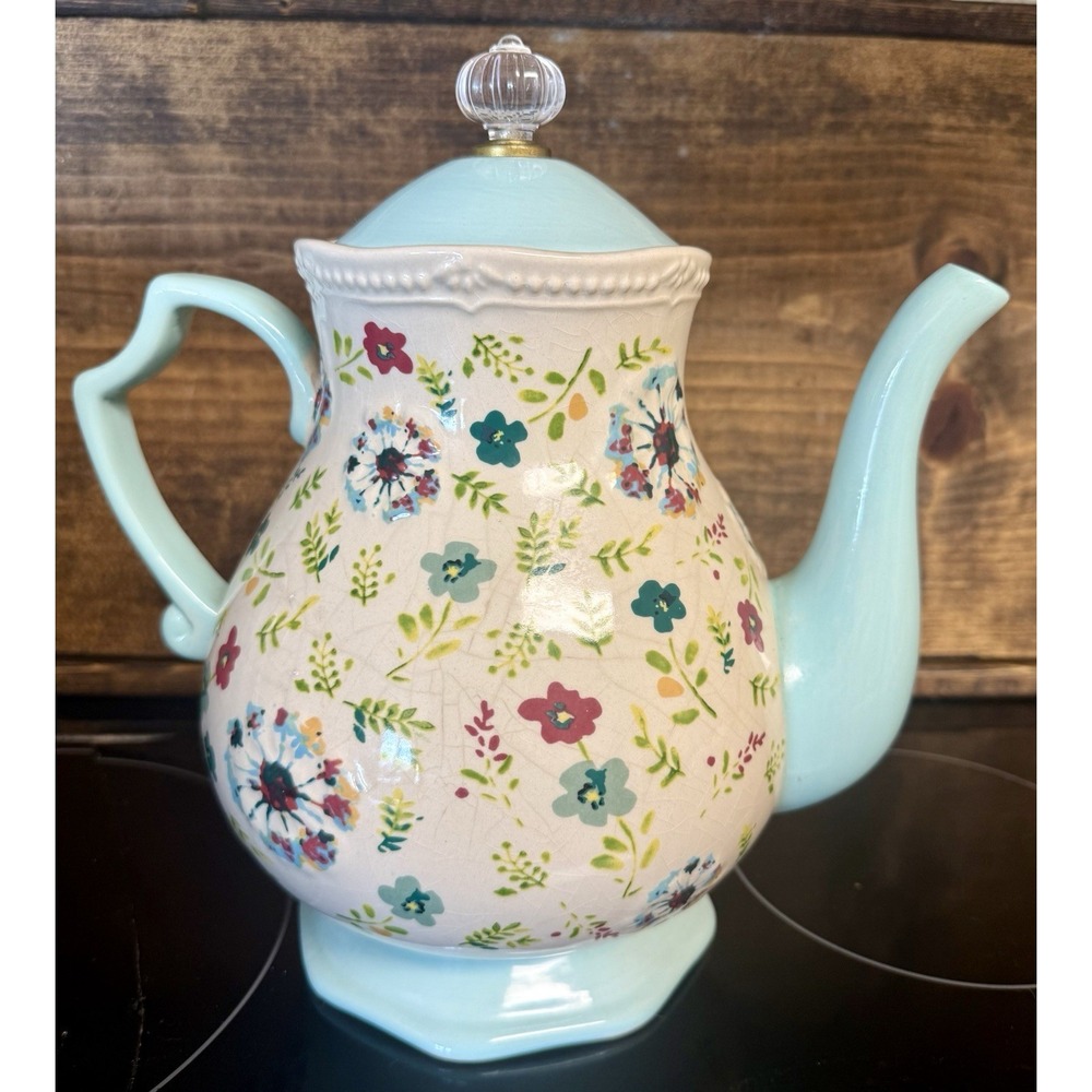 The Pioneer Woman Kari 2.4-Quart Tea Pot /Coffee Pot